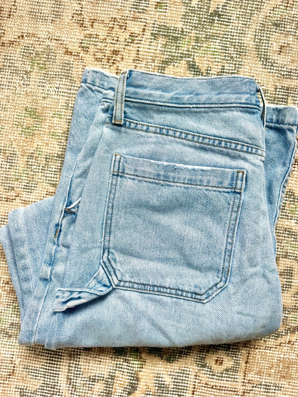 Pistola High Rise Wide Leg Carpenter Jean